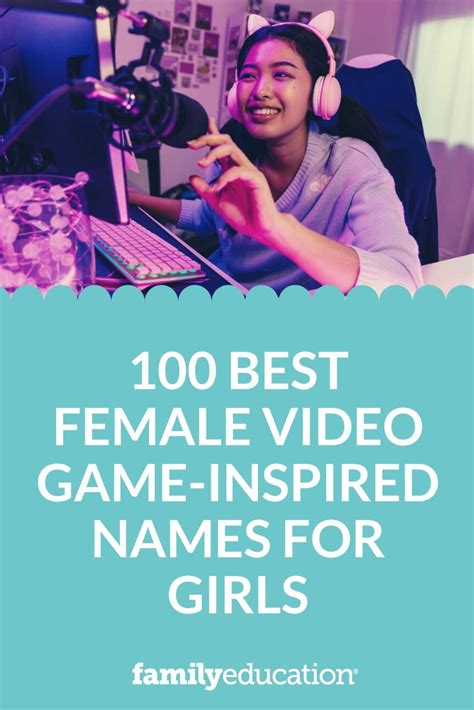 100 Best Female Video Game Character Names for .